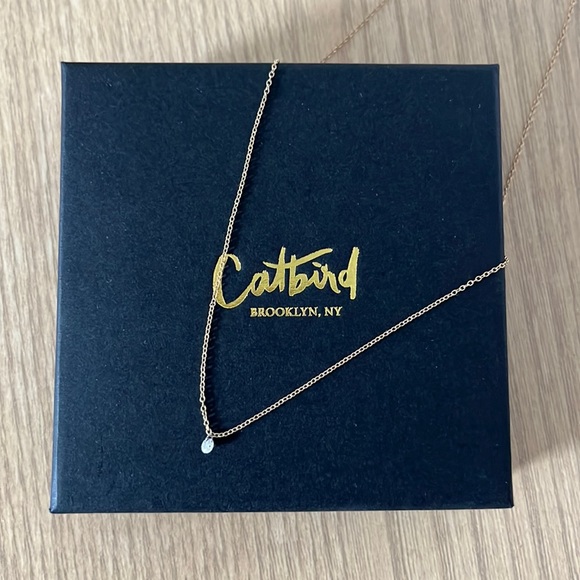 Catbird Jewelry - ⭐️ Catbird 14K Diamond Pinprick Necklace EUC